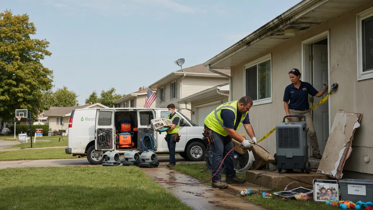 Water Damage Restoration in Upperglade, WV near me